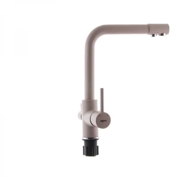 Змішувач для кухні Zerix LR4055K-3 з виходом для питної води (ZX2644)