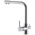 Смеситель для кухни Zerix LR4055-3 с выходом для питьевой воды (ZX2723)