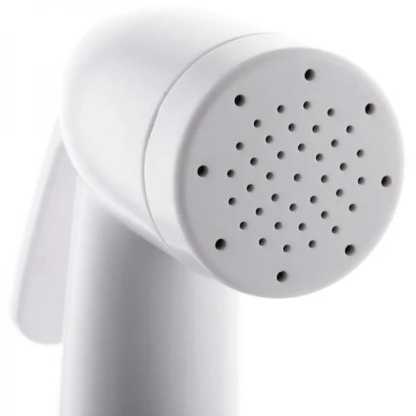Гігієнічна лійка ZERIX SH-27W SH-27.W з ABS-пластику біла матова, однорежимна (ZX2737)