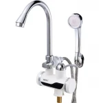 Проточный водонагреватель Zerix ELW08-EP (с индик. темп. и УЗО) (ZX2750)