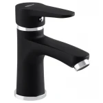 Змішувач для умивальника Zerix PUD1 146 чорний (ZX2908)