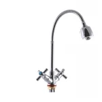 Змішувач для кухні Zerix TZH 722 з рефлективним виливом (ZX2947)