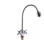 Змішувач для кухні Zerix TZH 722 з рефлективним виливом (ZX2947)