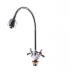 Змішувач для кухні Zerix TZH 722 з рефлективним виливом (ZX2947)