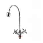 Змішувач для кухні Zerix TZH 722 з рефлективним виливом (ZX2947)