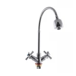 Змішувач для кухні Zerix TZH 722 з рефлективним виливом (ZX2947)