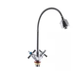 Змішувач для кухні Zerix TZH 722 з рефлективним виливом (ZX2947)