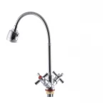 Змішувач для кухні Zerix TZH 722 з рефлективним виливом (ZX2947)