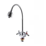 Змішувач для кухні Zerix TZH 722 з рефлективним виливом (ZX2947)