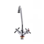 Змішувач для кухні Zerix TZH 722 з полнооборотной кран буксой (ZX2965)