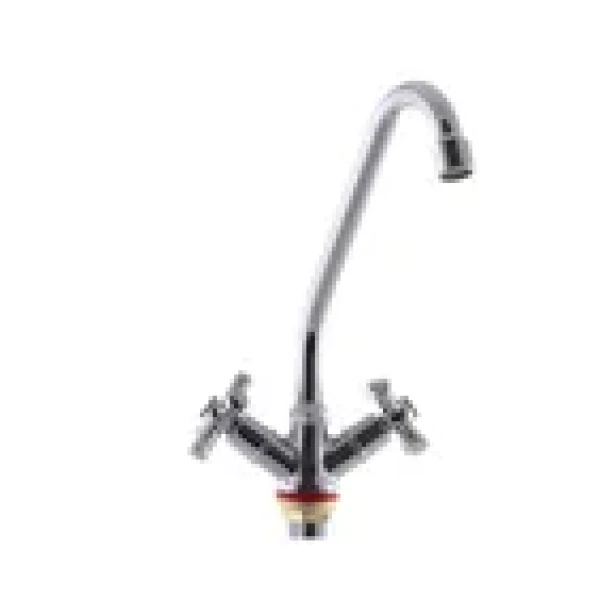 Змішувач для кухні Zerix TZH 722 з полнооборотной кран буксой (ZX2965)