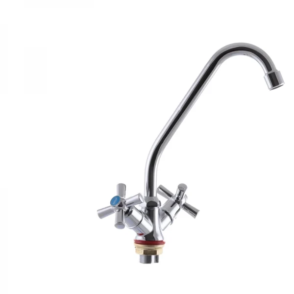 Змішувач для кухні Zerix TZH 722 з полнооборотной кран буксой (ZX2965)