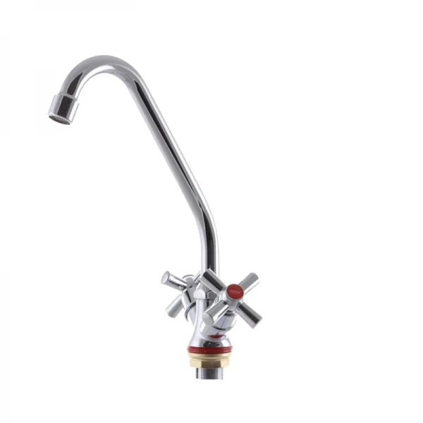 Змішувач для кухні Zerix TZH 722 з полнооборотной кран буксой (ZX2965)