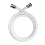 Шланг силіконовий Zerix F12 White (150 см) (ZX2997)