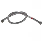 Гнучкий шланг для підключення води гайка 1/2'' - гайка 1/2'' (30 см) (силик. оболонка) Zerix (ZX3007)