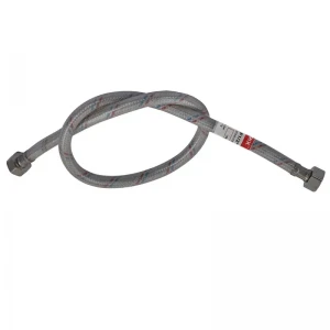 Гибкий шланг для подключения воды гайка 1/2'' - гайка 1/2'' (50 см) (силик. оболочка) Zerix (ZX3009) Гибкий шланг для подключения воды гайка 1/2'' - гайка 1/2'' (50 см) (силик. оболочка) Zerix (ZX3009)