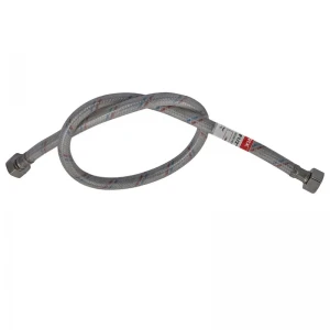 Гибкий шланг для подключения воды гайка 1/2'' - гайка 1/2'' (120 см) (силик. оболочка) Zerix (ZX3013) Гибкий шланг для подключения воды гайка 1/2'' - гайка 1/2'' (120 см) (силик. оболочка) Zerix (ZX3013)