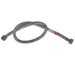 Гнучкий шланг для підключення води гайка 1/2'' - гайка 1/2'' (180 см) (силик. оболонка) Zerix (ZX3015)