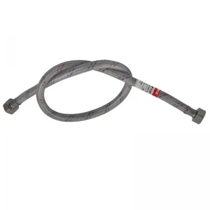 Гибкий шланг для подключения воды гайка 1/2'' - гайка 1/2'' (180 см) (силик. оболочка) Zerix (ZX3015) Гибкий шланг для подключения воды гайка 1/2'' - гайка 1/2'' (180 см) (силик. оболочка) Zerix (ZX3015)