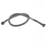 Гнучкий шланг для підключення води гайка 1/2'' - гайка 1/2'' (200 см) (силик. оболонка) Zerix (ZX3016)