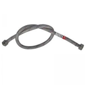 Гнучкий шланг для підключення води гайка 1/2'' - гайка 1/2'' (200 см) (силик. оболонка) Zerix (ZX3016) Гнучкий шланг для підключення води гайка 1/2'' - гайка 1/2'' (200 см) (силик. оболонка) Zerix (ZX3016)