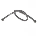 Гнучкий шланг для підключення води гайка 1/2'' - Штуцер 1/2'' (100 см) (силик. оболонка) Zerix (ZX3022)