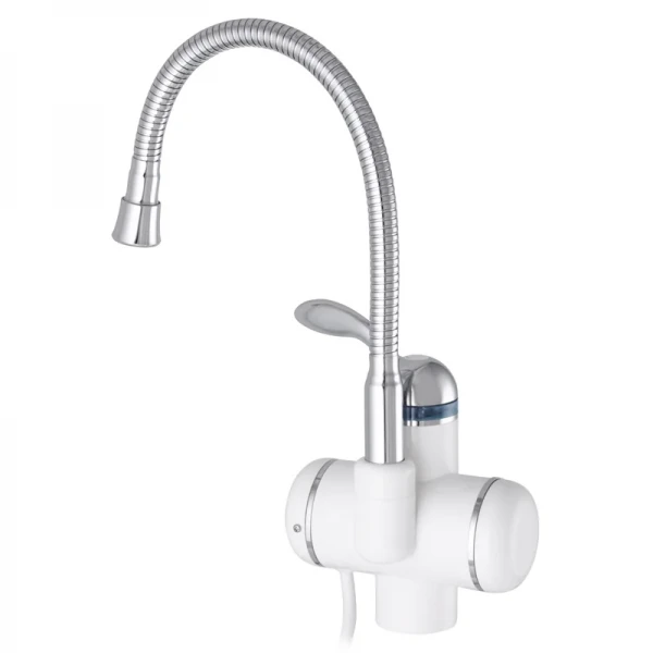 Водонагреватель Zerix ELW01-F 3 kW проточный, с РЕФЛЕКТОРНЫМ изливом, на мойку (ZX3076)