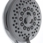 Лійка для душу ZERIX SH-70 пластикова хромована п'ятирежимна (ZX3082)