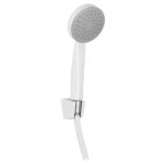 Душовий набір ZERIX SHOWER SET-02W пластиковий білий матовий зі шлангом 150 см (ZX3096)