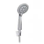 Душевой набор ZERIX Shower SET-03 хромированный с лейкой, шлангом 150 см и держателем (ZX3097)