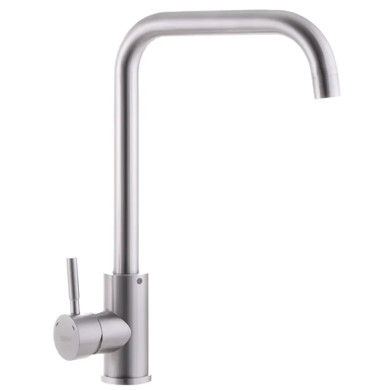 Смеситель для кухни из нерж. стали SUS304 Zerix SUS-011G (ZX3110)