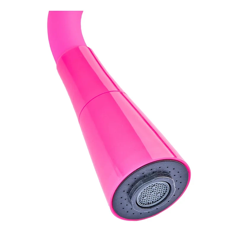 Излив силиконовый (цвет. розовый) Zerix SPS-02 Rose red (ZX3213)