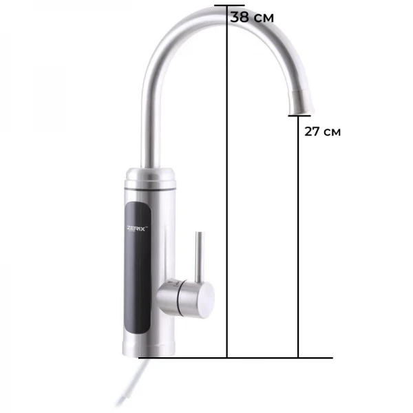Проточный водонагреватель Zerix ELW34-E (ZX3214)