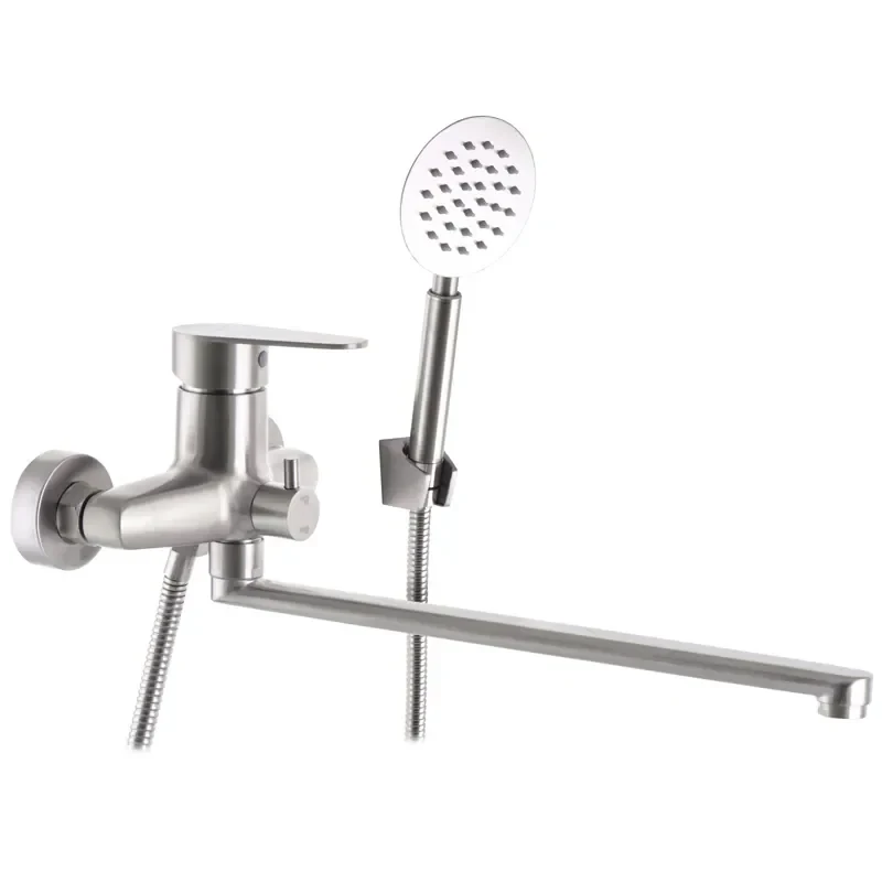 Смеситель для ванны Zerix AVA-006 (Euro) (нерж. сталь SUS304) (ZX3239)