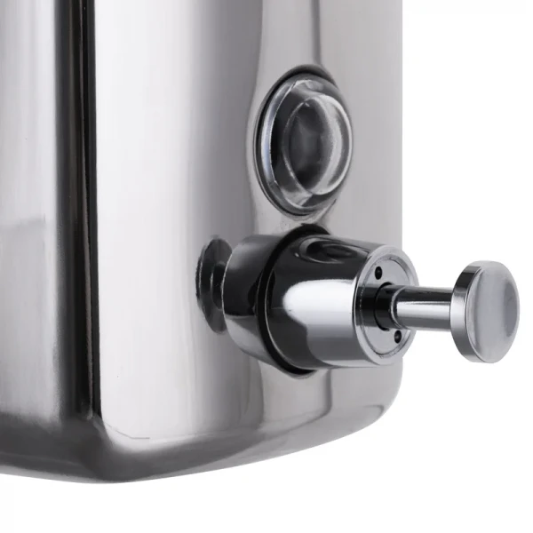 Дозатор для жидкого мыла Zerix D-500-SUS настенный (ZX3245)