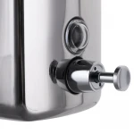 Дозатор для жидкого мыла Zerix D-1000-SUS настенный (ZX3247)