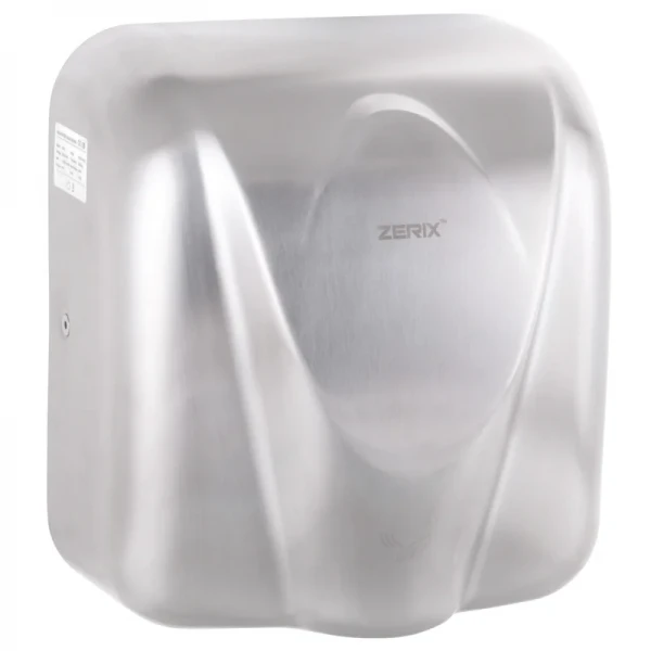 Сушарка для рук автоматична Zerix HD-120-SUS Satin (1650Вт) (ZX3253)
