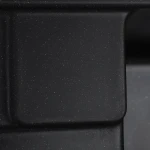 Мийка кухонна Zerix ZS-6550S-14 Чорний металік (ZX4546)