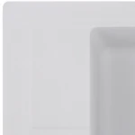 Мийка кухонна Zerix ZS-4651S-01 Біла (ZX4563)