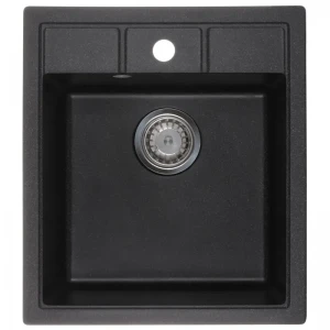 Мийка кухонна Zerix ZS-4651S-03 Чорна (ZX4564)