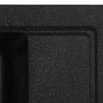 Мийка кухонна Zerix ZS-4651S-03 Чорна (ZX4564)