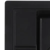 Мойка кухонная Zerix ZS-4651S-14 Черный металлик (ZX4570)