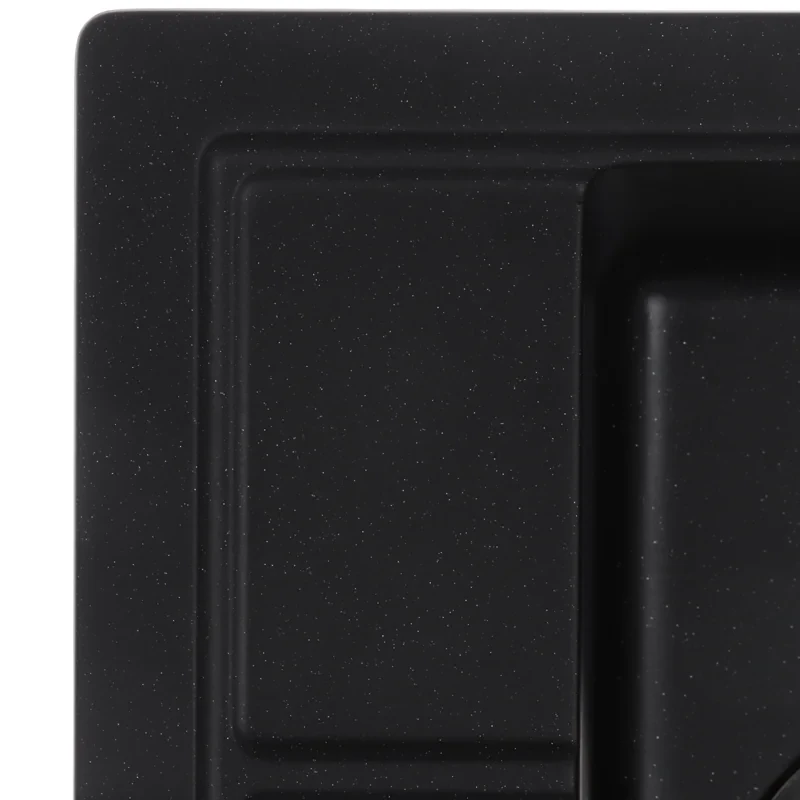 Мойка кухонная Zerix ZS-4651S-14 Черный металлик (ZX4570)