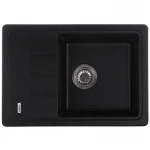 Мийка кухонна Zerix ZS-6243S-03 Чорна (ZX4572)