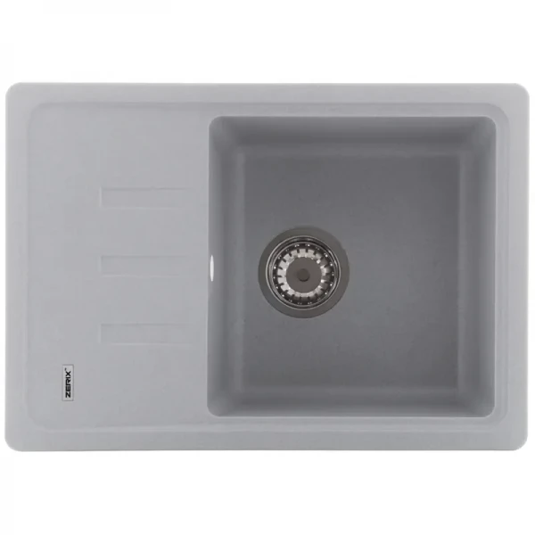 Мийка кухонна Zerix ZS-6243S-09 Сіра (ZX4575)