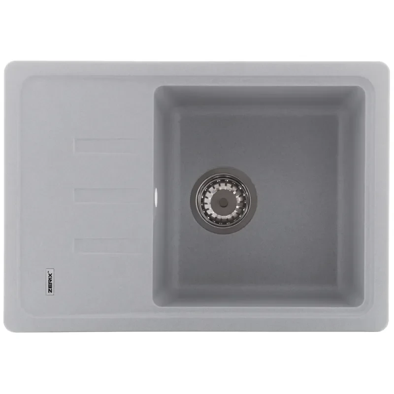Мойка кухонная Zerix ZS-6243S-09 Серая (ZX4575)