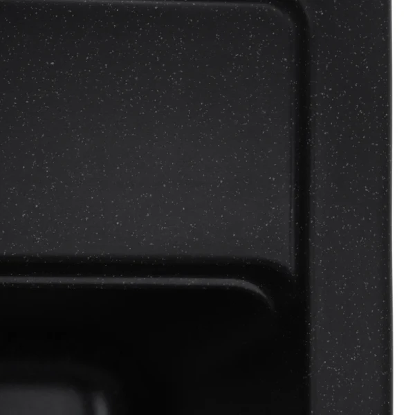 Мийка кухонна Zerix ZS-5751S-03 Чорна (ZX4596)