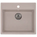 Мийка кухонна Zerix ZS-5751S-06 Бежева (ZX4597)