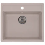 Мойка кухонная Zerix ZS-5751S-06 Бежевая (ZX4597)