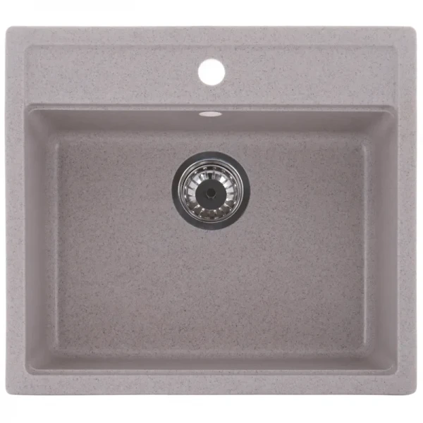 Мийка кухонна Zerix ZS-5751S-07 Мармурова (ZX4598)